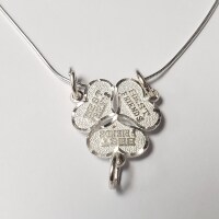 $200 Silver 18" Best Friends Necklace