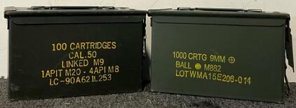(2) 11&rdquo;x6&rdquo;x7&rdquo; Ammunition Boxes