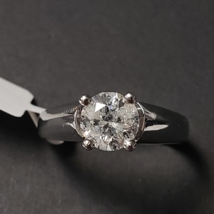 $10695 10K Diamond (1Ct,I1,G) Ring