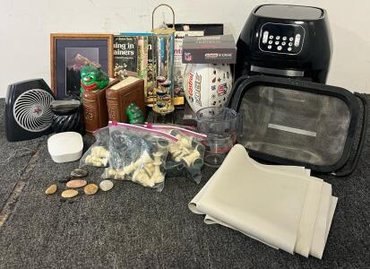 Air Fryer, Wilson Castrol Edge Limited Edition NFL All Team Football, Galileo Thermometer, Space Heater & More
