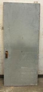 Vintage Freezer Barn Door