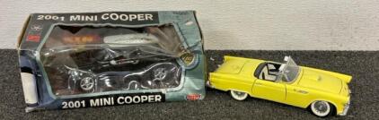 2001 Mini Cooper And 1955 Ford Thunderbird Covertible