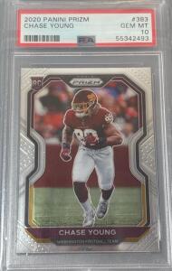 NfL Rookie Lot Incudling Chase Young, Mcearthy<br/>Nix, Flowerh, Nabers, Odunze, Levis, Penix, Giles, t more