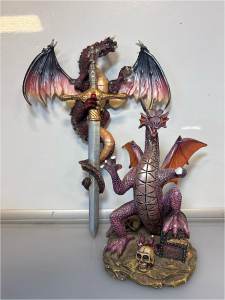 Medieval Legends Dragon Statues
