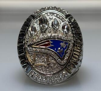 2014 New England Patriots Super Bowl World Champions Diamond Ring Size 11