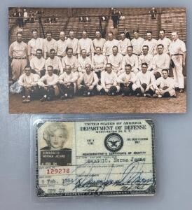 1954 Marilyn Monroe/Norma Jean ID Memorabilia, 1927 New York Yankees Team Photo