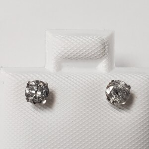 $1415 14K Diamond (0.38Ct,I1-3,F-G) Earrings