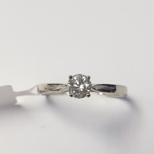 $1595 14K Diamond (0.25Ct,I1,G) Ring