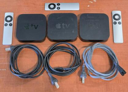 (3) Apple TV (3rd Gen) w/ Wireless Remote / +$150 Value! [TV NOT INCLUDED]