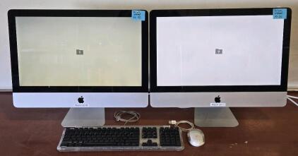 2010 iMac 21.5" Desktop Computers [EMC 2389] , 2011 iMac 21.5" Dekstop Computer [EMC 2428] , Vintage Apple Keyboard & Mouse / +$200 Value!