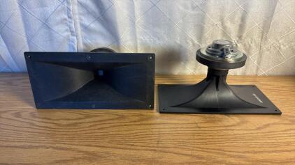 (2) JBL 2418H Horn Speakers