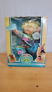 Vintage 1990 Hasbro Cabbage Patch Kids 16-inch Poseable Soft Weebok Designer Line Doll