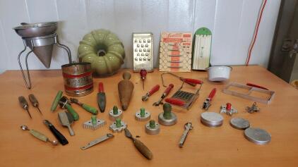 Vintage Kitchen Utensils and More