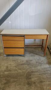 Mid Century Desk 48 1/4"x17"x29"