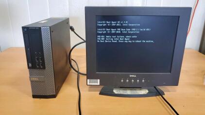 Dell E151FP LCD Monitor 15" and Dell OptiPlex Small Form Factor (SFF) Desktop Computer Tower