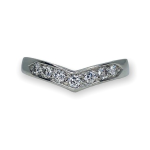 $4,400 Value, Tiffany & Co. Platinum Diamond Ring