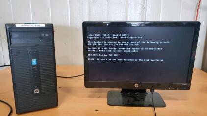 HP 2011X Monitor 20" and HP 280Gi Tower