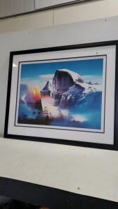 Evening Splendor" By The Artist H. Leung 5/100 47"x39"