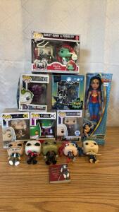 Assorted POP Vinyl Figures and More