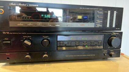 Fisher tuner and Nakamichi TA/1A