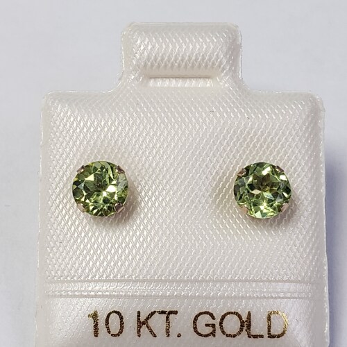 $200 10K Peridot Earrings