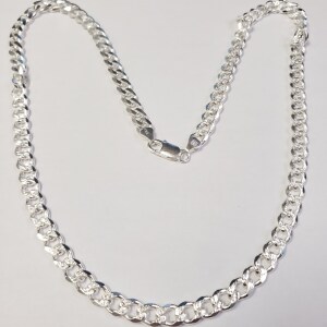 $700 Silver 25" 60Grams Necklace