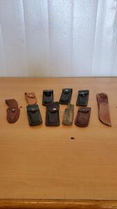 (10) Leather Knife Sheath