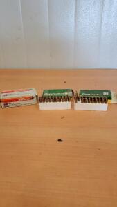 222 Remington And Winchester Empty Cartridges