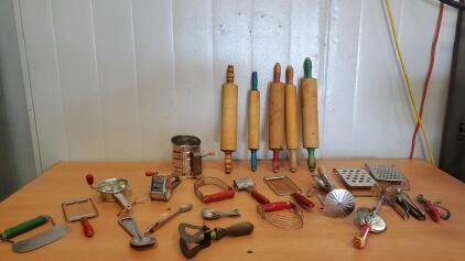 Vintage Kitchen Utensils and Accessories