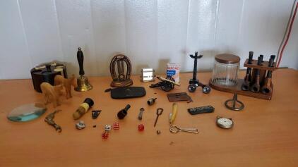 Vintage School Bell and More Vintage Items