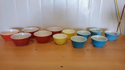 (12) Vintage Purex Mixing Bowls