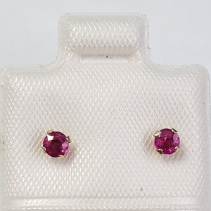 $200 14K Ruby Earrings