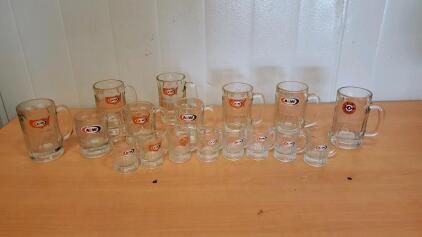 (17) Vintage A&W Root Beer Mugs