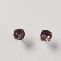 $200 10K Amethyst Earrings