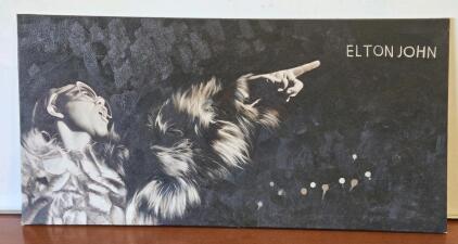 Large Elton John Print on Canvas - 48"W x 23⅝"H