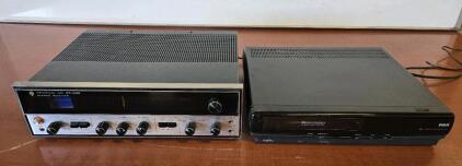 Vintage Kenwood KR-3130 AM/FM Stereo Receiver & Vintage RCA Home Theater Series VHS Player / +$250 Combined Value!