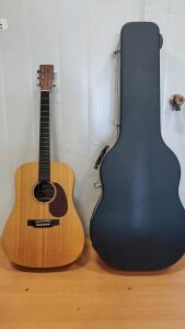 Martin DX1AE Dreadnought Acoustic-Electric Guitar Eith Hard Case