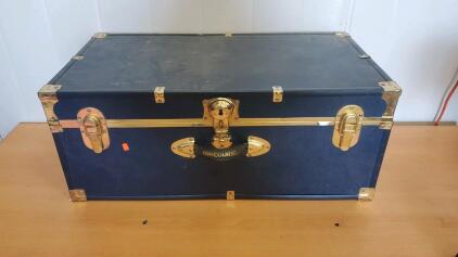 Blue Metal Trunk 30"x12"16"