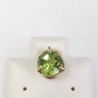 $400 10K Peridot(1ct) Pendant