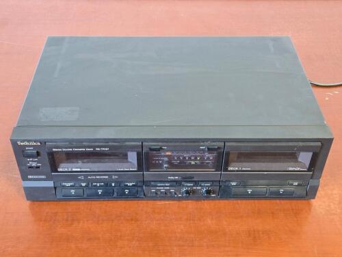 Vintage Technics RS-TR157 Stereo Double Cassette Deck Player/Recorder / +$100 Value!