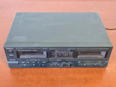 Vintage Technics RS-TR157 Stereo Double Cassette Deck Player/Recorder / +$100 Value!