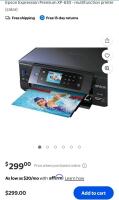 Epson XP-630 All-in-One Wireless Color Printer, Copier & Scanner w/ Extra Ink Cartridges & USB Cable / +$200 Value! - 9