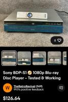 Sony BDP-S1 Full HD 1080p Blu-Ray Disc Player / +$100 Value! - 6