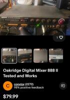 Vintage Oakridge 888 II Digital Key Controller/Echo Mixing Karaoke System / +$80 Value! - 6