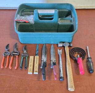 Assorted Vintage Tools: Fisherman Knife/Ruler, Shears, Snips, & More!