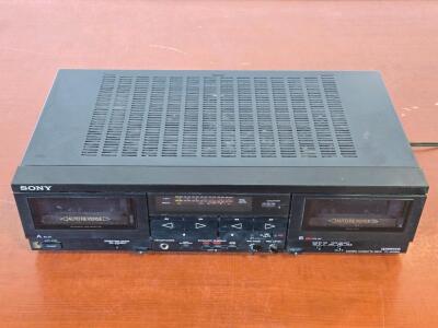 Vintage Sony TC-WR800 Dual Cassette Player/Recorder / +$100 Value!