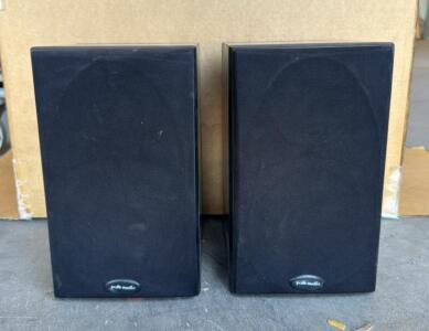 (2) Polk Audio RT15i Book Shelf Speakers