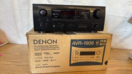 Denon AVR-1908 AV Surround Receiver, Multi Zone, HDMI, Dolby Digital
