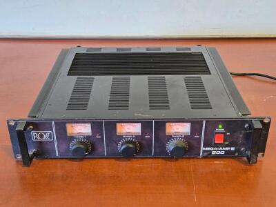 Ross Mega-Amp III 500 Amplifier 5KW / +$300 Value!
