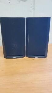 (2) Bowers & Wilkins (B&W) DM302 Prism Bookshelf Speaker